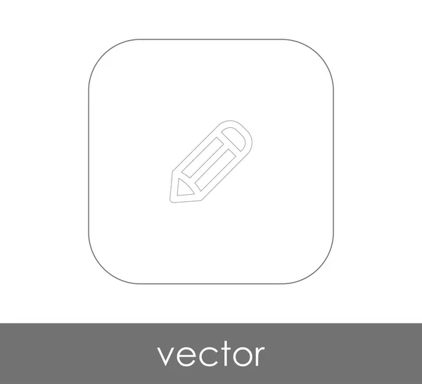 Editar icono de concepto — Vector de stock