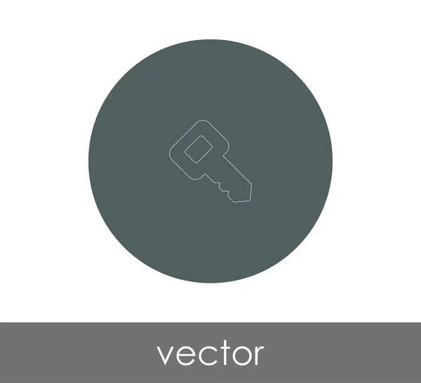 Kulcsfontosságú web ikon — Stock Vector