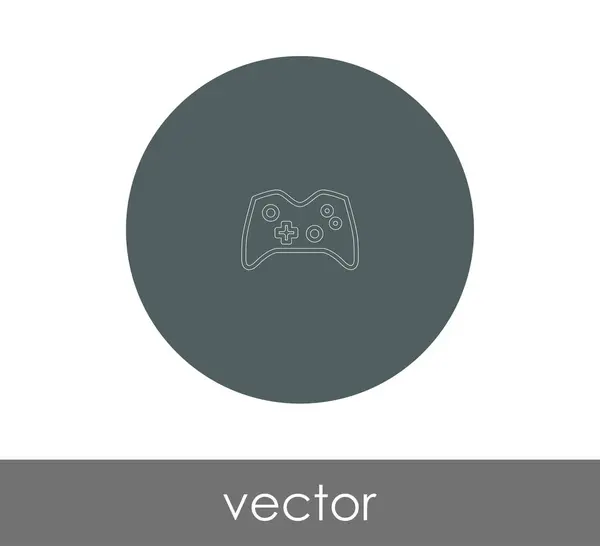 Ícone de joystick — Vetor de Stock