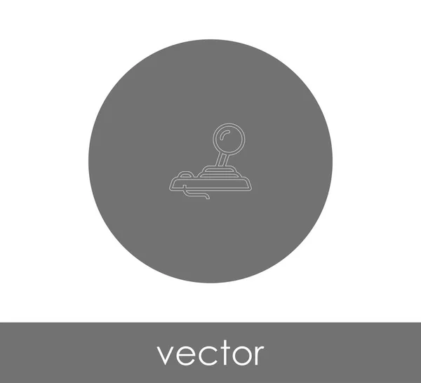 Icône Joystick Illustration Vectorielle Logo — Image vectorielle