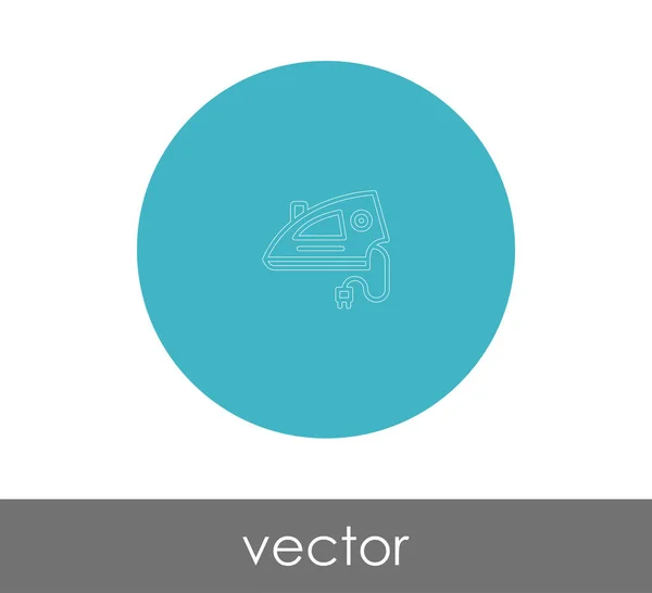 Jern Ikon Vektor Illustration Logo – Stock-vektor
