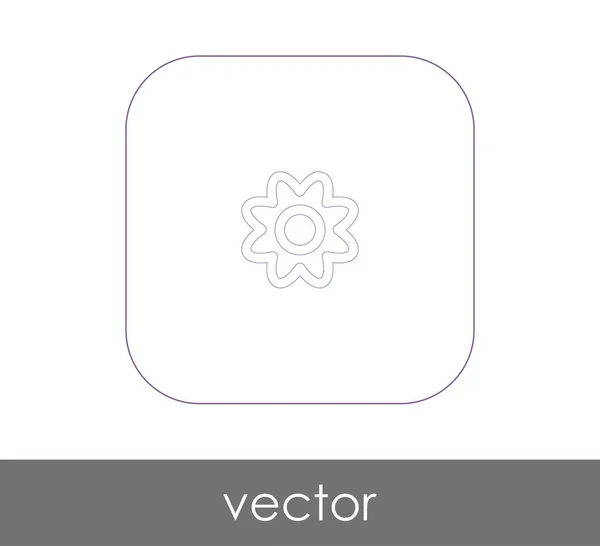 Flower  web icon — Stock Vector