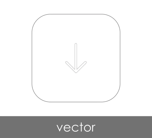 Scarica l'icona freccia — Vettoriale Stock