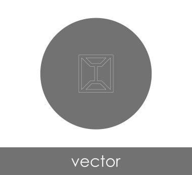 zarf simgesi, logo, vektör çizim 