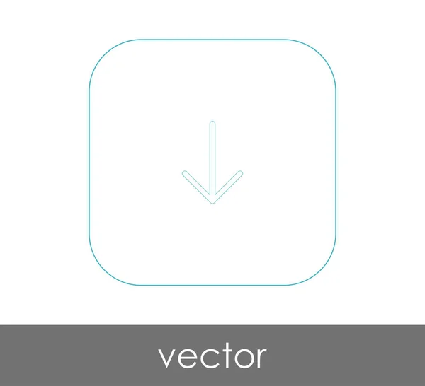 Descargar icono de flecha — Vector de stock