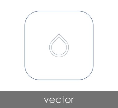 ikon vektör illüstrasyonunu bırak