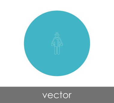 Doktor simge vektör çizim. Logo