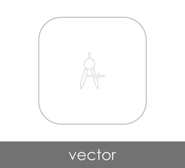 드로잉 나침반 아이콘