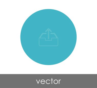 logo, arşiv simge vektör çizim 