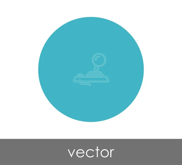 Ícone Joystick Logotipo Ilustração Vetorial — Vetor de Stock