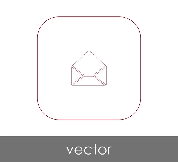 Umschlagsymbol Logo Vektorillustration — Stockvektor