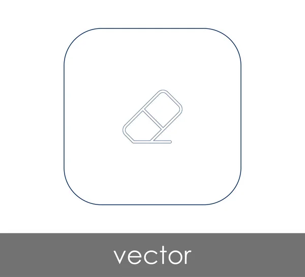 Icono de borrador — Vector de stock