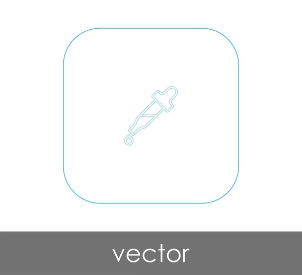 Icono del gotero — Vector de stock