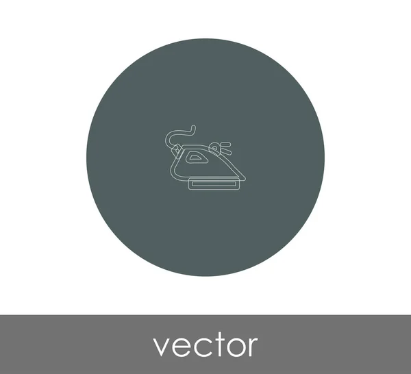 Eisen Symbol Vektor Illustration Logo — Stockvektor