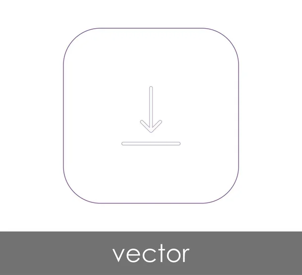 Download arrow icon — Stock Vector