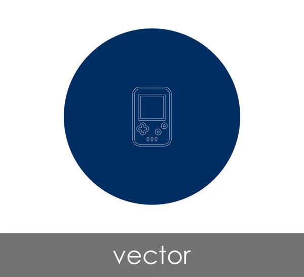 Joystick Symbol Logo Vektorillustration — Stockvektor