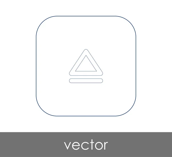 Icône d'éjection — Image vectorielle