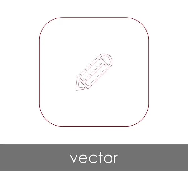 Editar icono de concepto — Vector de stock