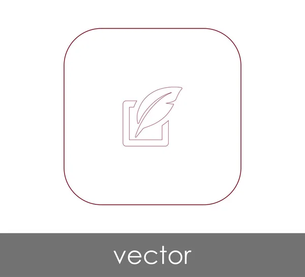 Konzept Symbol Bearbeiten Vektor Illustration — Stockvektor