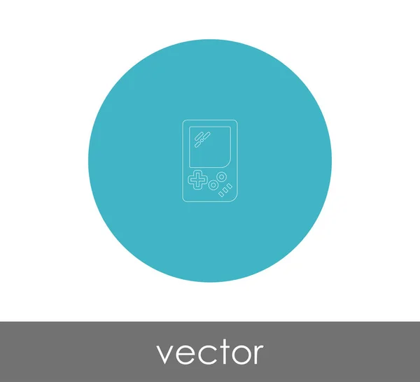 Joystick Symbol Logo Vektorillustration — Stockvektor