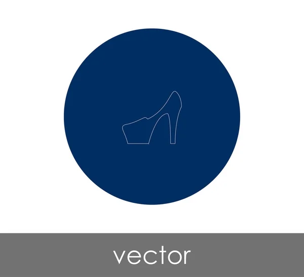 High-Heel-Symbol — Stockvektor