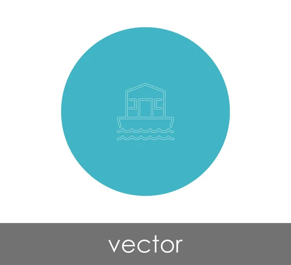 Home Symbol Logo Vektorillustration — Stockvektor