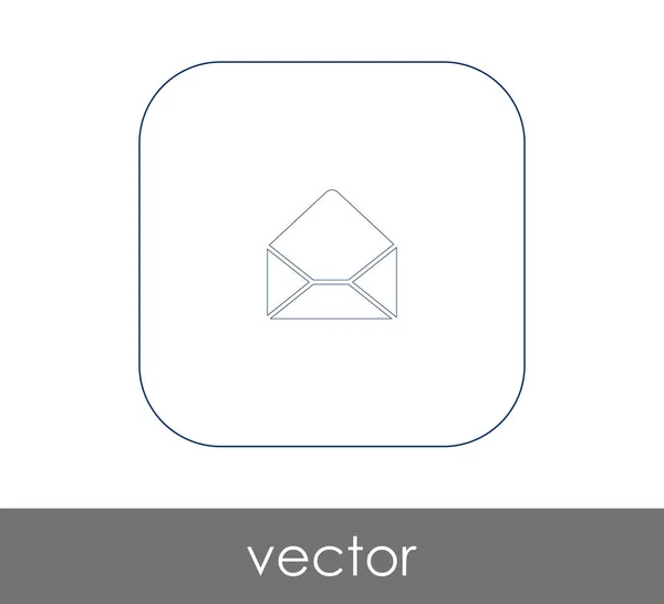 Envelope Icon Logo Vector Illustration — Stock Vector