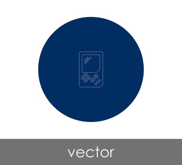 Joystick Symbol Logo Vektorillustration — Stockvektor