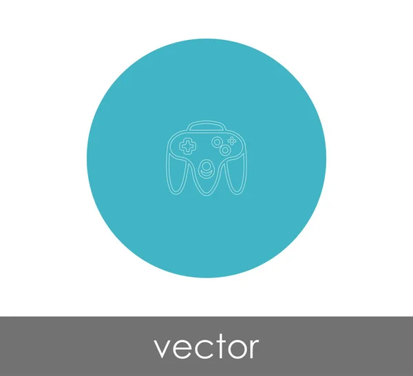 Ícone de joystick — Vetor de Stock