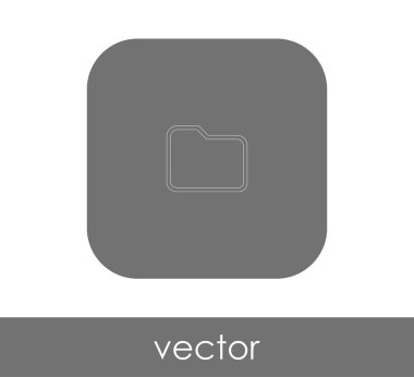 vektör çizim tasarım Klasör simgesinin
