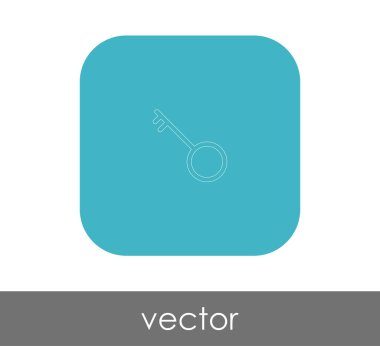 web tasarım ve uygulamalar için anahtar simgesi