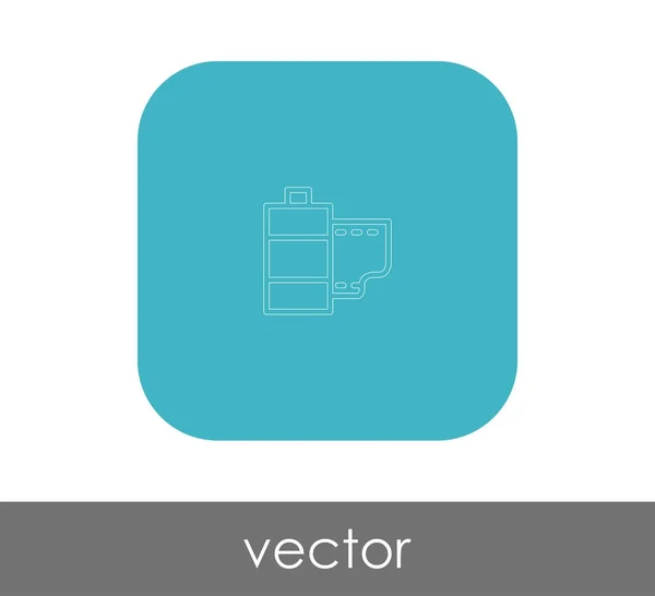 Filmzeichen Symbol Vektorillustration — Stockvektor