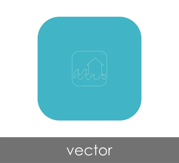 Ícone web Home — Vetor de Stock