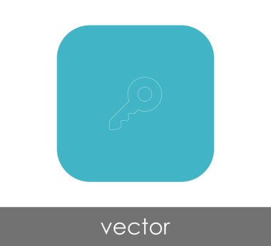 web tasarım ve uygulamalar için anahtar simgesi