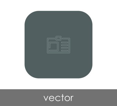 kimlik kartı simgesi