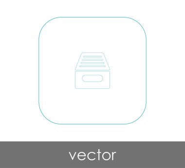 web tasarım ve uygulamalar için arşiv simge