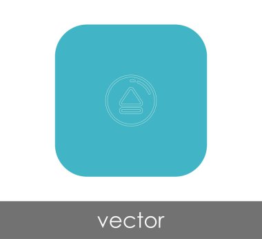 vektör çizim tasarımını çıkarma simgesini