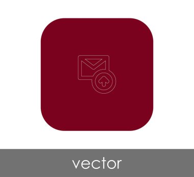 güvenli e-posta kutsal kişilerin resmi, vektör çizim