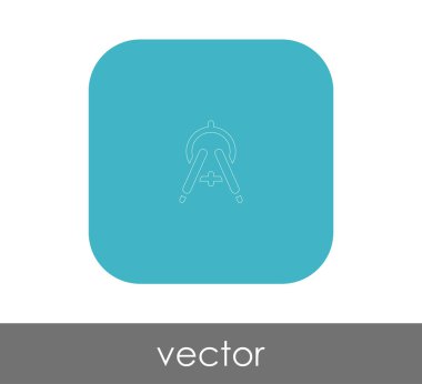 드로잉 나침반 아이콘