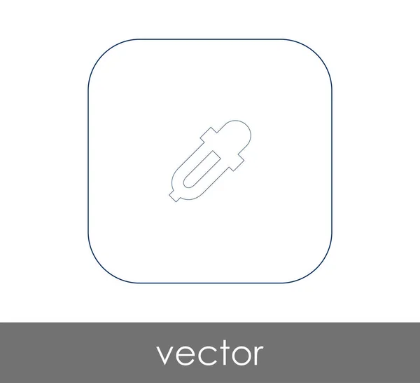 Dropper Tecken Ikon Vektorillustration — Stock vektor