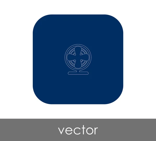 Icône du ventilateur — Image vectorielle