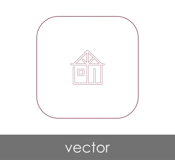 Home web icon — Stock Vector