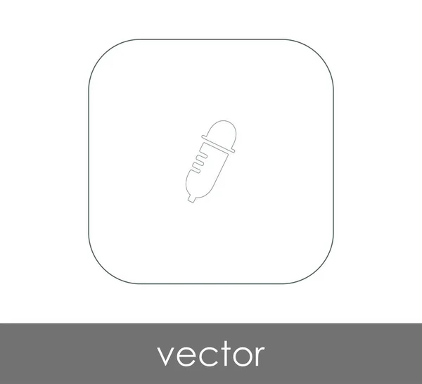 Dropper Tecken Ikon Vektorillustration — Stock vektor