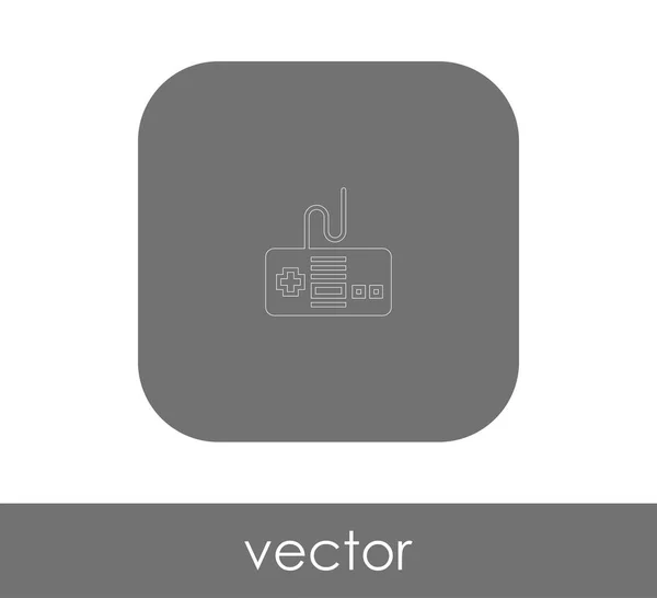 Joystick Icono Logotipo Vector Ilustración — Vector de stock