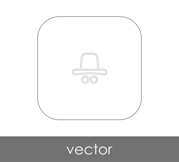 Brille Web Symbol Vektorillustration — Stockvektor