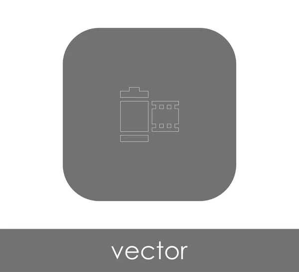 Filmikone Für Webdesign Und Anwendungen Vektorillustration — Stockvektor
