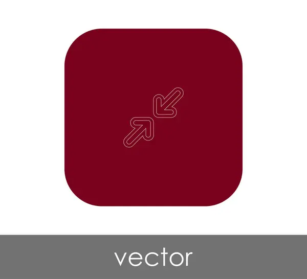 Vektor Illustration Design Des Pfeil Symbols — Stockvektor