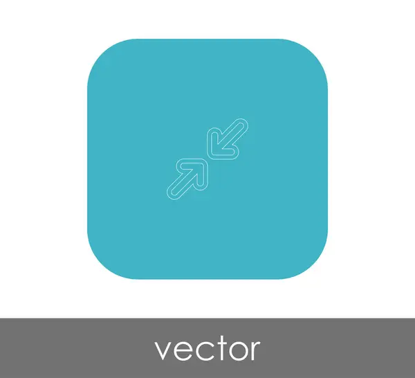 Vektor Illustration Design Des Pfeil Symbols — Stockvektor