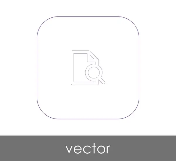 Documentpictogram — Stockvector