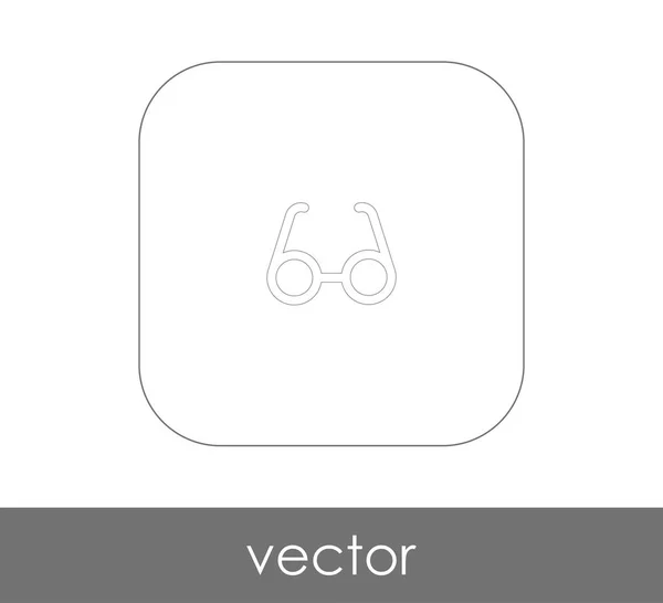 Brillensymbol Für Webdesign Und Anwendungen Vektorillustration — Stockvektor